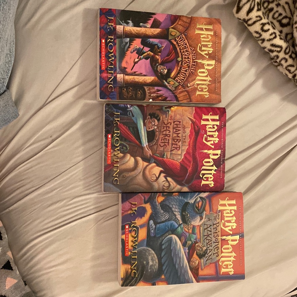 Harry Potter paper back books